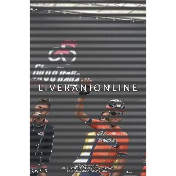 26-05-2019 Giro D\'italia; Tappa 15 Ivrea - Como; 2019, Bahrain - Merida; Nibali, Vincenzo; Ivrea; ©SIROTTI / AGENZIA ALDO LIVERANI SAS
