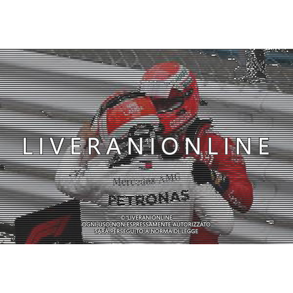 Lewis Hamilton (GBR) Mercedes AMG F1 W10 and Sebastian Vettel (GER) Ferrari SF90. 26.05.2019. Formula 1 World Championship, Rd 6, Monaco Grand Prix, Monte Carlo, Monaco, Race Day. AG ALDO LIVERANI SAS-ONLY ITALY