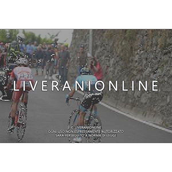 26-05-2019 Giro D\'italia; Tappa 15 Ivrea - Como; 2019, Androni Giocattoli - Sidermec; 2019, Astana; Cattaneo, Mattia; Cataldo, Dario; Civiglio; ©SIROTTI / AGENZIA ALDO LIVERANI SAS