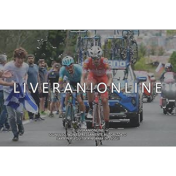 26-05-2019 Giro D\'italia; Tappa 15 Ivrea - Como; 2019, Androni Giocattoli - Sidermec; 2019, Astana; Cattaneo, Mattia; Cataldo, Dario; Civiglio; ©SIROTTI / AGENZIA ALDO LIVERANI SAS
