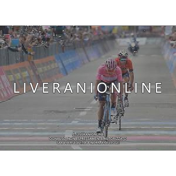 26-05-2019 Giro D\'italia; Tappa 15 Ivrea - Como; 2019, Movistar; 2019, Bahrain - Merida; Carapaz Antonio, Richard Antonio; Nibali, Vincenzo; Como; FOTO STEFANO SIROTTI-AG ALDO LIVERANI SAS