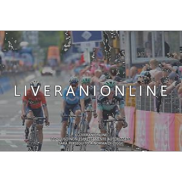 26-05-2019 Giro D\'italia; Tappa 15 Ivrea - Como; 2019, Bora - Hansgrohe; 2019, Bahrain - Merida; Majka, Rafal; Pozzovivo, Domenico; Como; FOTO STEFANO SIROTTI-AG ALDO LIVERANI SAS