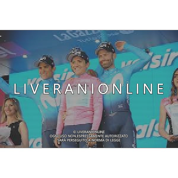 26-05-2019 Giro D\'italia; Tappa 15 Ivrea - Como; 2019, Movistar; Carapaz Antonio, Richard Antonio; Como; FOTO STEFANO SIROTTI-AG ALDO LIVERANI SAS