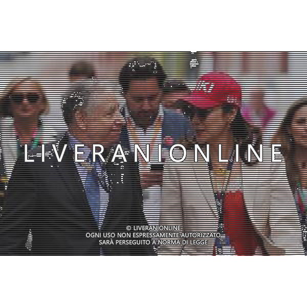(L to R): Jean Todt (FRA) FIA President with his wife Michelle Yeoh (MAL). 26.05.2019. Formula 1 World Championship, Rd 6, Monaco Grand Prix, Monte Carlo, Monaco, Race Day. / AGENZIA ALDO LIVERANI SAS - ITALY ONLY EDITORIAL USE ONLY