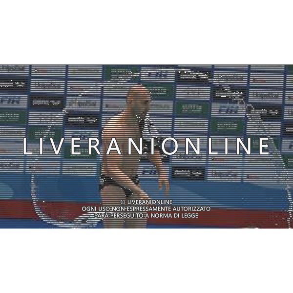 Pietro Figlioli AN Brescia ,An Brescia - Pro Recco finale scudetto ,Trieste 26 maggio 2019.Ph Fotolive / AGENZIA ALDO LIVERANI SAS - Pallanuoto: An Brescia - Pro Recco finale scudetto Serie A1 Trieste 26.05.2019