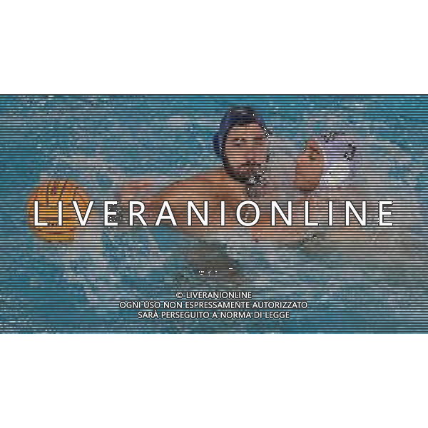 Francesco Di Fulvio Pro Recco , Christian Presciutti AN Brescia ,An Brescia - Pro Recco finale scudetto ,Trieste 26 maggio 2019.Ph Fotolive / AGENZIA ALDO LIVERANI SAS - Pallanuoto: An Brescia - Pro Recco finale scudetto Serie A1 Trieste 26.05.2019