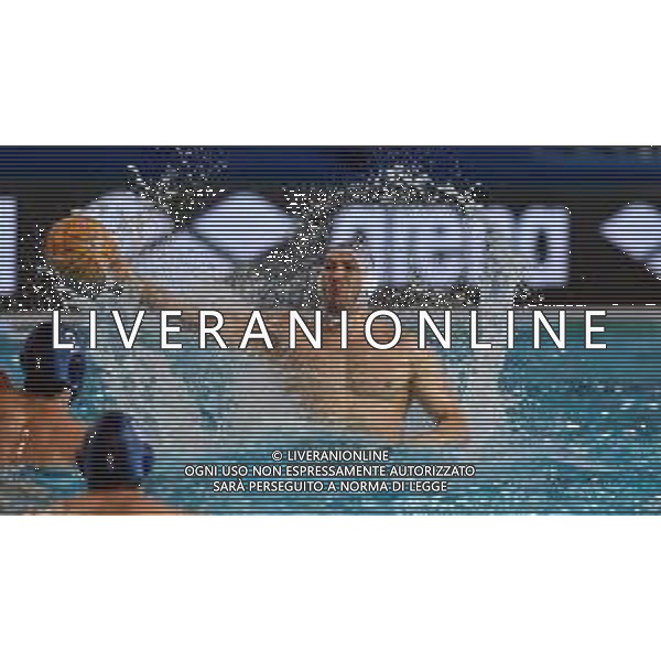 Pietro Figlioli AN Brescia ,An Brescia - Pro Recco finale scudetto ,Trieste 26 maggio 2019.Ph Fotolive / AGENZIA ALDO LIVERANI SAS - Pallanuoto: An Brescia - Pro Recco finale scudetto Serie A1 Trieste 26.05.2019