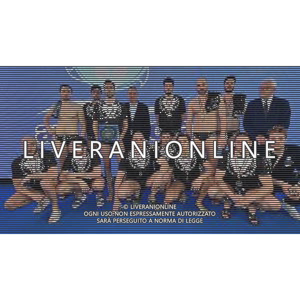 Brescia 2a classificata ,An Brescia - Pro Recco finale scudetto ,Trieste 26 maggio 2019.Ph Fotolive / AGENZIA ALDO LIVERANI SAS - Pallanuoto: An Brescia - Pro Recco finale scudetto Serie A1 Trieste 26.05.2019