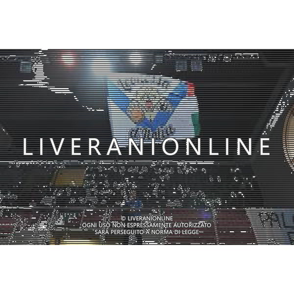 Tifoso Brescia ,An Brescia - Pro Recco finale scudetto ,Trieste 26 maggio 2019.Ph Fotolive / AGENZIA ALDO LIVERANI SAS - Pallanuoto: An Brescia - Pro Recco finale scudetto Serie A1 Trieste 26.05.2019