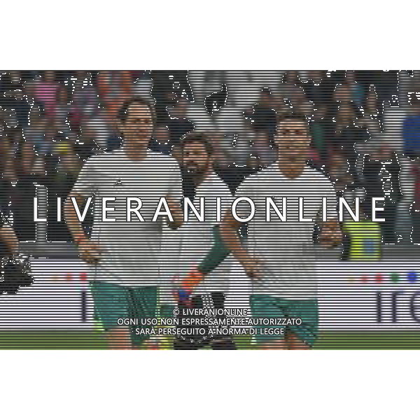 Torino 27-05-2019 Allianz Stadium ©Falzone/Ag.Aldo Liverani sas 28a Partita del Cuore 2019 - Nazionale Cantanti vs Campioni della ricerca Nella foto: John Elkann e Cristiano Ronaldo ©FALZONE / AGENZIA ALDO LIVERANI SAS