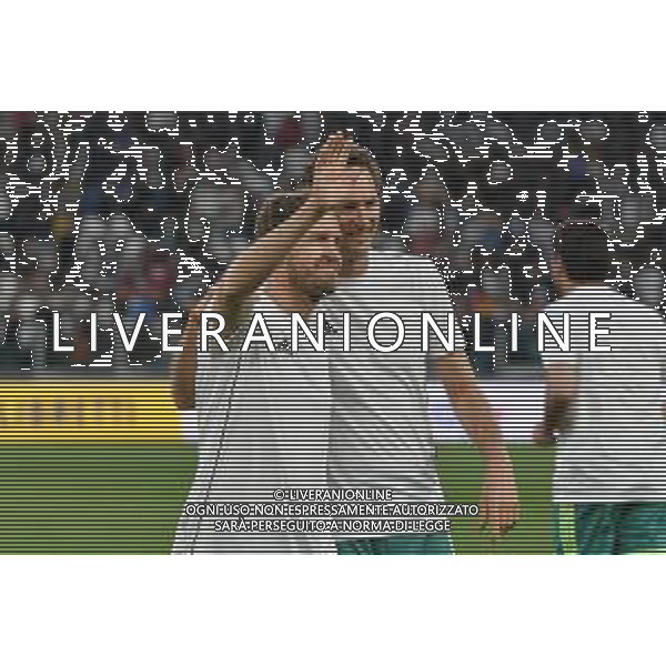 Torino 27-05-2019 Allianz Stadium ©Falzone/Ag.Aldo Liverani sas 28a Partita del Cuore 2019 - Nazionale Cantanti vs Campioni della ricerca Nella foto: Sebastian Vettel - John Elkann ©FALZONE / AGENZIA ALDO LIVERANI SAS