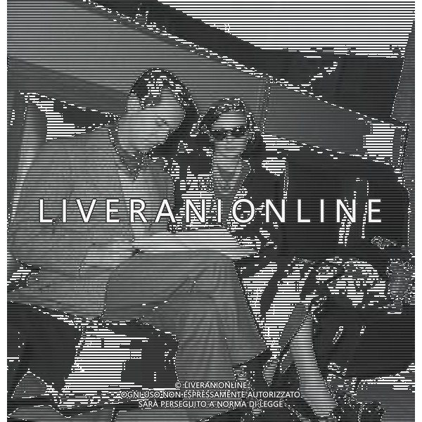 1953 ROMA AEROPORTO DI CIAMPINO ARRIVO ARRIVO LUCIA BOSE\' E LUIS MIGUEL DOMINGUIN AG ALDO LIVERANI SAS