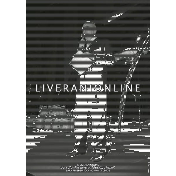 1994 DICEMBRE TEATRO MANZONI MILANO FESTA NATALE ROSSONERO NELLA FOTO ADRIANO GALLIANI AMMINISTRATORE MILAN CALCIO AG ALDO LIVERANI SAS