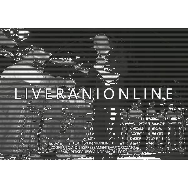 1994 DICEMBRE TEATRO MANZONI MILANO FESTA NATALE ROSSONERO NELLA FOTO ADRIANO GALLIANI AMMINISTRATORE MILAN CALCIO AG ALDO LIVERANI SAS