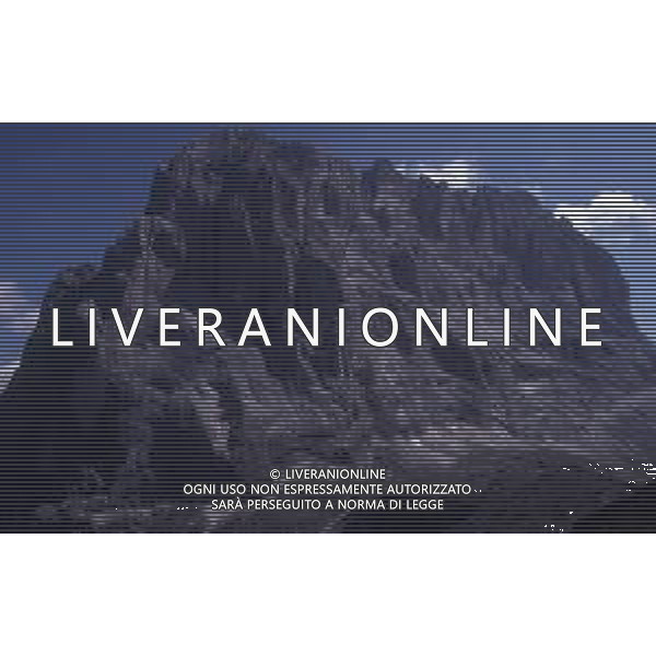 DOLOMITI SELVA DI VAL GARDENA SASSOLUNGO NELLA FOTO Il Sassolungo è la vetta principale del massiccio omonimo, collocato tra Val Gardena e Trentino AG ALDO LIVERANI SAS