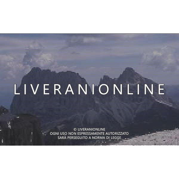 DOLOMITI SELVA DI VAL GARDENA SASSOLUNGO NELLA FOTO Il Sassolungo è la vetta principale del massiccio omonimo, collocato tra Val Gardena e Trentino AG ALDO LIVERANI SAS