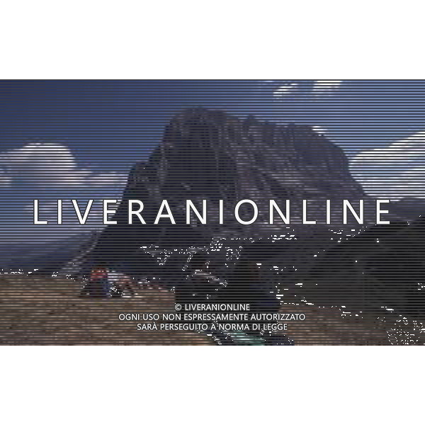 DOLOMITI SELVA DI VAL GARDENA SASSOLUNGO NELLA FOTO Il Sassolungo è la vetta principale del massiccio omonimo, collocato tra Val Gardena e Trentino AG ALDO LIVERANI SAS
