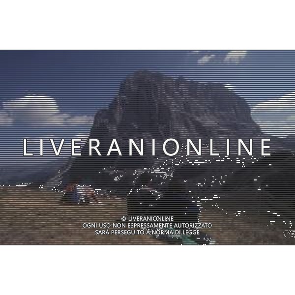 DOLOMITI SELVA DI VAL GARDENA SASSOLUNGO NELLA FOTO Il Sassolungo è la vetta principale del massiccio omonimo, collocato tra Val Gardena e Trentino AG ALDO LIVERANI SAS