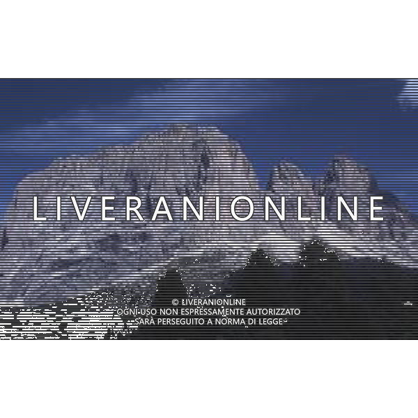 DOLOMITI SELVA DI VAL GARDENA SASSOLUNGO NELLA FOTO Il Sassolungo è la vetta principale del massiccio omonimo, collocato tra Val Gardena e Trentino AG ALDO LIVERANI SAS