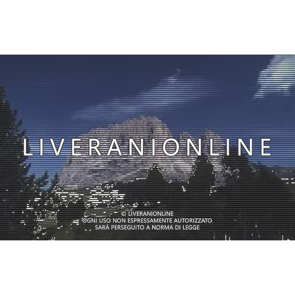 DOLOMITI SELVA DI VAL GARDENA SASSOLUNGO NELLA FOTO Il Sassolungo è la vetta principale del massiccio omonimo, collocato tra Val Gardena e Trentino AG ALDO LIVERANI SAS