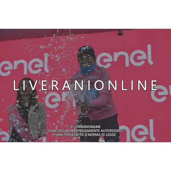 28-05-2019 Giro D\'italia; Tappa16 Lovere - Ponte Di Legno; 2019, Movistar; Carapaz Antonio, Richard Antonio; Ponte Di Legno; ©SIROTTI / AGENZIA ALDO LIVERANI SAS