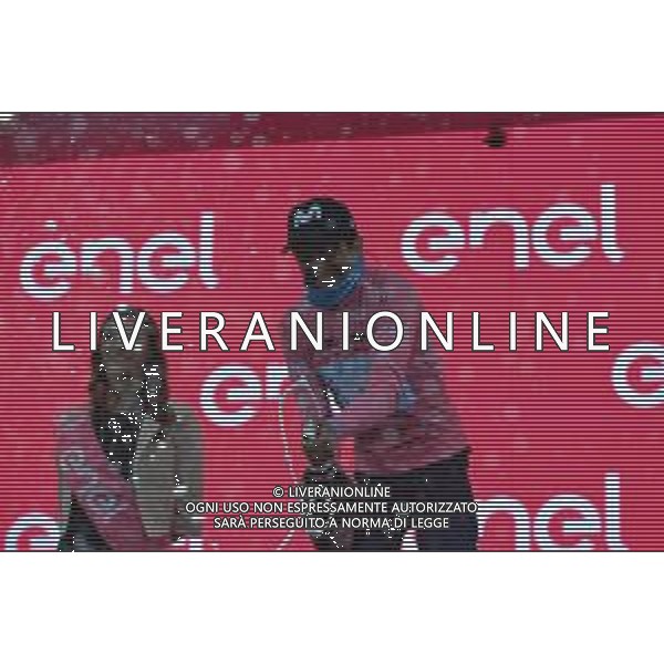 28-05-2019 Giro D\'italia; Tappa16 Lovere - Ponte Di Legno; 2019, Movistar; Carapaz Antonio, Richard Antonio; Ponte Di Legno; ©SIROTTI / AGENZIA ALDO LIVERANI SAS