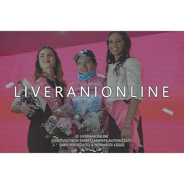 28-05-2019 Giro D\'italia; Tappa16 Lovere - Ponte Di Legno; 2019, Movistar; Carapaz Antonio, Richard Antonio; Ponte Di Legno; ©SIROTTI / AGENZIA ALDO LIVERANI SAS