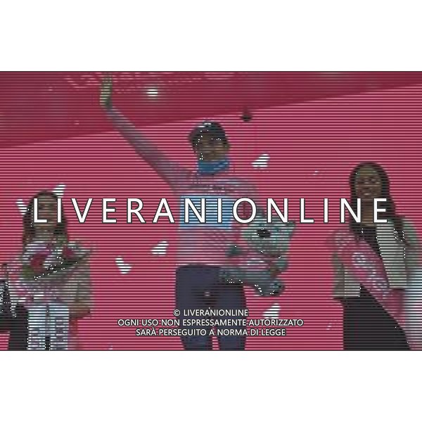 28-05-2019 Giro D\'italia; Tappa16 Lovere - Ponte Di Legno; 2019, Movistar; Carapaz Antonio, Richard Antonio; Ponte Di Legno; ©SIROTTI / AGENZIA ALDO LIVERANI SAS