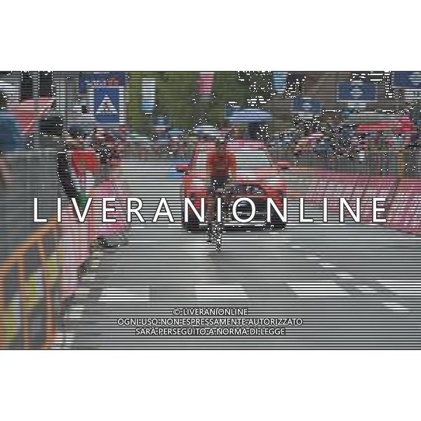 28-05-2019 Giro D\'italia; Tappa16 Lovere - Ponte Di Legno; 2019, Bahrain - Merida; Caruso, Damiano; Ponte Di Legno; ©SIROTTI / AGENZIA ALDO LIVERANI SAS