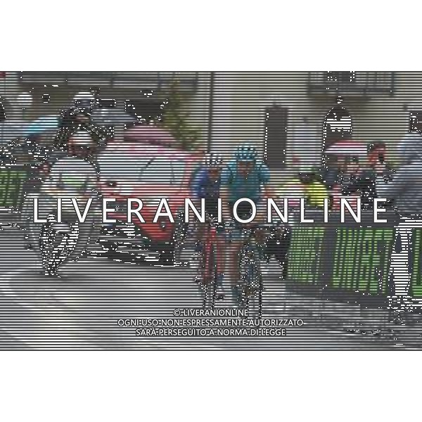 28-05-2019 Giro D\'italia; Tappa16 Lovere - Ponte Di Legno; 2019, Astana; 2019, Trek - Segafredo; Hirt, Jan; Ciccone, Giulio; Ponte Di Legno; ©SIROTTI / AGENZIA ALDO LIVERANI SAS