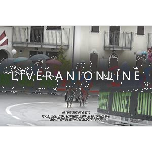 28-05-2019 Giro D\'italia; Tappa16 Lovere - Ponte Di Legno; 2019, Astana; 2019, Trek - Segafredo; Hirt, Jan; Ciccone, Giulio; Ponte Di Legno; ©SIROTTI / AGENZIA ALDO LIVERANI SAS