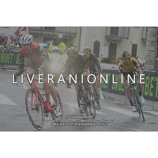 28-05-2019 Giro D\'italia; Tappa16 Lovere - Ponte Di Legno; 2019, Trek - Segafredo; 2019, Mitchelton - Scott; 2019, Jumbo - Visma; Mollema, Bauke; Yates, Simon; Roglic, Primoz; Ponte Di Legno; ©SIROTTI / AGENZIA ALDO LIVERANI SAS