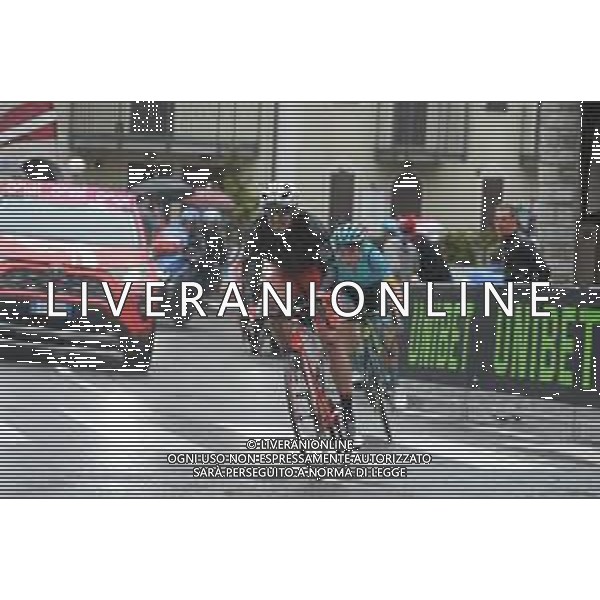 28-05-2019 Giro D\'italia; Tappa16 Lovere - Ponte Di Legno; 2019, Astana; 2019, Androni Giocattoli - Sidermec; Cattaneo, Mattia; Lopez Moreno, Miguel Angel; Ponte Di Legno; ©SIROTTI / AGENZIA ALDO LIVERANI SAS