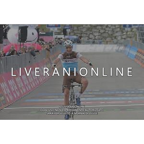 29-05-2019 Giro D\'italia; Tappa 17 Commezzadura - Anterselva; 2019, Ag2r La Mondiale; Peters, Nans; Anterselva - Biathlon Arena; ©SIROTTI / AGENZIA ALDO LIVERANI SAS