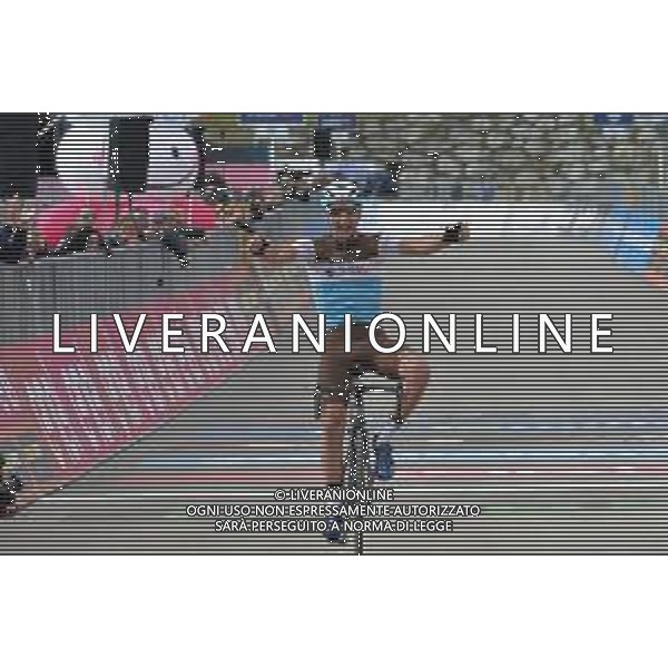 29-05-2019 Giro D\'italia; Tappa 17 Commezzadura - Anterselva; 2019, Ag2r La Mondiale; Peters, Nans; Anterselva - Biathlon Arena; ©SIROTTI / AGENZIA ALDO LIVERANI SAS