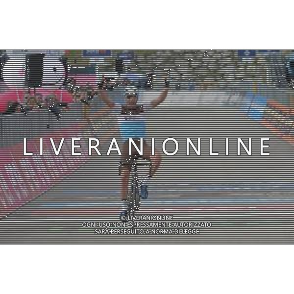 29-05-2019 Giro D\'italia; Tappa 17 Commezzadura - Anterselva; 2019, Ag2r La Mondiale; Peters, Nans; Anterselva - Biathlon Arena; ©SIROTTI / AGENZIA ALDO LIVERANI SAS