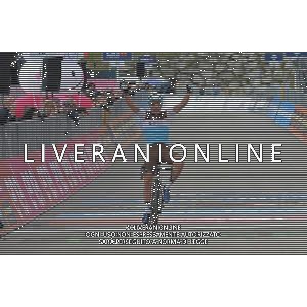 29-05-2019 Giro D\'italia; Tappa 17 Commezzadura - Anterselva; 2019, Ag2r La Mondiale; Peters, Nans; Anterselva - Biathlon Arena; ©SIROTTI / AGENZIA ALDO LIVERANI SAS
