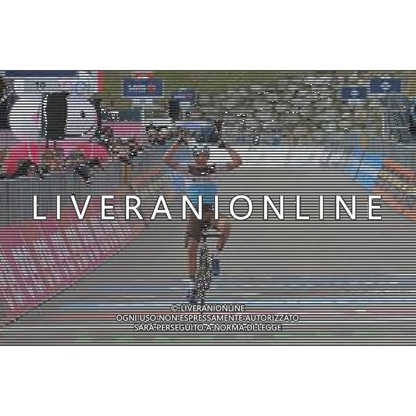 29-05-2019 Giro D\'italia; Tappa 17 Commezzadura - Anterselva; 2019, Ag2r La Mondiale; Peters, Nans; Anterselva - Biathlon Arena; ©SIROTTI / AGENZIA ALDO LIVERANI SAS