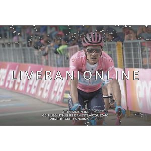 29-05-2019 Giro D\'italia; Tappa 17 Commezzadura - Anterselva; 2019, Movistar; Carapaz Antonio, Richard Antonio; Anterselva - Biathlon Arena; ©SIROTTI / AGENZIA ALDO LIVERANI SAS