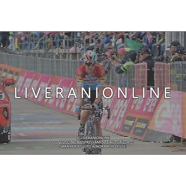 29-05-2019 Giro D\'italia; Tappa 17 Commezzadura - Anterselva; 2019, Deceunick - Quickstep; Jungels, Bob; Anterselva - Biathlon Arena; ©SIROTTI / AGENZIA ALDO LIVERANI SAS