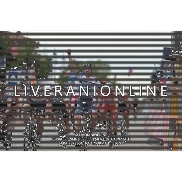 30-05-2019 Giro D\'italia; Tappa 18 Valdaora - Santa Maria Di Sala; 2019, Nippo - Vini Fantini Faizane; 2019, Bora - Hansgrohe; Cima, Damiano; Ackermann, Pascal; Santa Maria Di Sala; ©SIROTTI / AGENZIA ALDO LIVERANI SAS