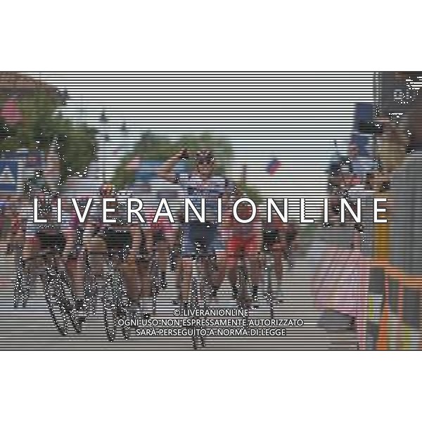 30-05-2019 Giro D\'italia; Tappa 18 Valdaora - Santa Maria Di Sala; 2019, Nippo - Vini Fantini Faizane; 2019, Bora - Hansgrohe; Cima, Damiano; Ackermann, Pascal; Santa Maria Di Sala; ©SIROTTI / AGENZIA ALDO LIVERANI SAS