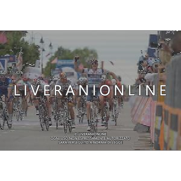 30-05-2019 Giro D\'italia; Tappa 18 Valdaora - Santa Maria Di Sala; 2019, Nippo - Vini Fantini Faizane; 2019, Bora - Hansgrohe; Cima, Damiano; Ackermann, Pascal; Santa Maria Di Sala; ©SIROTTI / AGENZIA ALDO LIVERANI SAS
