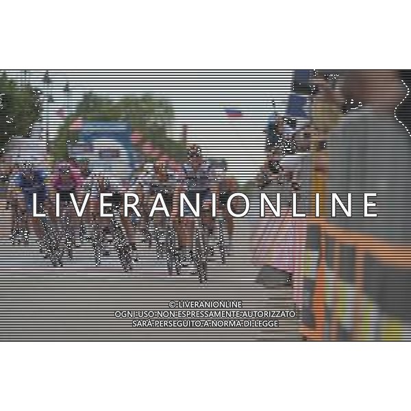 30-05-2019 Giro D\'italia; Tappa 18 Valdaora - Santa Maria Di Sala; 2019, Nippo - Vini Fantini Faizane; 2019, Bora - Hansgrohe; Cima, Damiano; Ackermann, Pascal; Santa Maria Di Sala; ©SIROTTI / AGENZIA ALDO LIVERANI SAS
