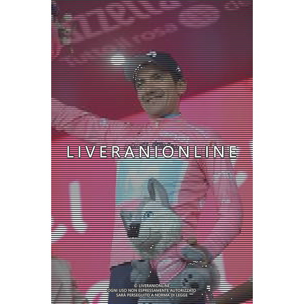 30-05-2019 Giro D\'italia; Tappa 18 Valdaora - Santa Maria Di Sala; 2019, Movistar; Carapaz Antonio, Richard Antonio; Santa Maria Di Sala; ©SIROTTI / AGENZIA ALDO LIVERANI SAS