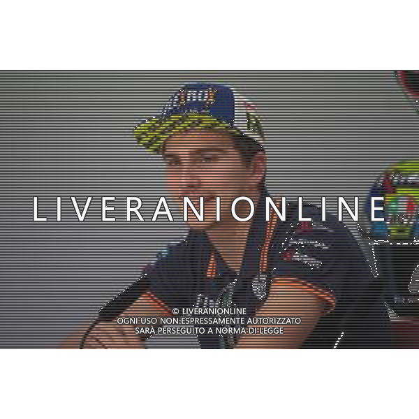 Lorenzo Baldassarri durante la Press Conference MotoGP GRAN PREMIO D’ITALIA ‘OAKLEY’ 30 maggio 2019 ©ALESSIO MARINI / AGENZIA ALDO LIVERANI SAS