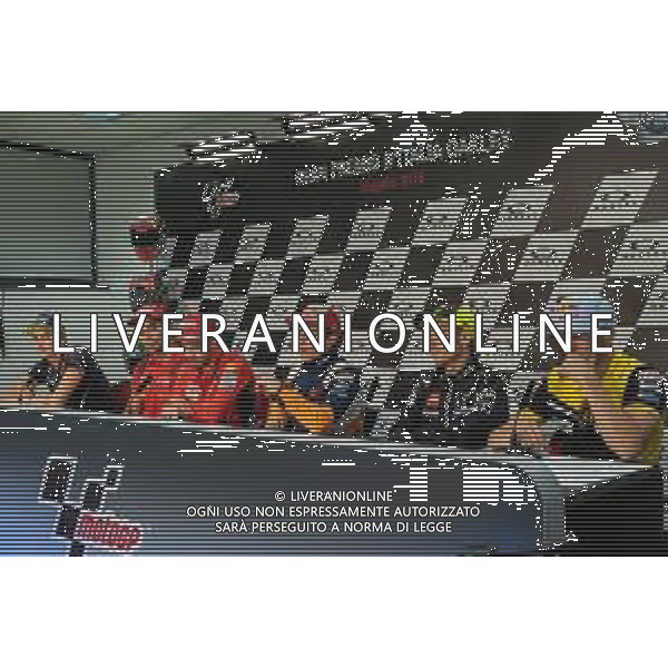 Lorenzo Baldassarri, Danilo Petrucci, Andrea Dovizioso, Marc Marquez, Valentino Rossi, Jack Miller durante la Press Conference MotoGP GRAN PREMIO D’ITALIA ‘OAKLEY’ 30 maggio 2019 ©ALESSIO MARINI / AGENZIA ALDO LIVERANI SAS