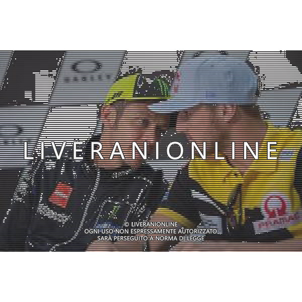 Valentino Rossi e Jack Miller durante la Press Conference MotoGP GRAN PREMIO D’ITALIA ‘OAKLEY’ 30 maggio 2019 ©ALESSIO MARINI / AGENZIA ALDO LIVERANI SAS