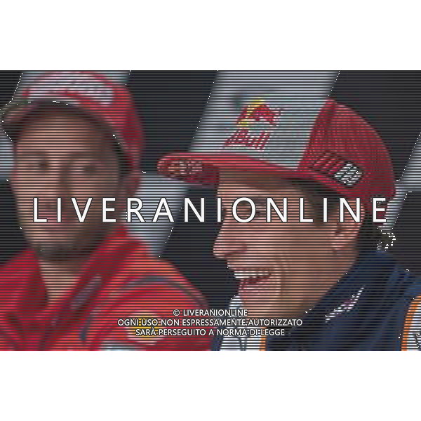 Marc Marquez durante la Press Conference MotoGP GRAN PREMIO D’ITALIA ‘OAKLEY’ 30 maggio 2019 ©ALESSIO MARINI / AGENZIA ALDO LIVERANI SAS