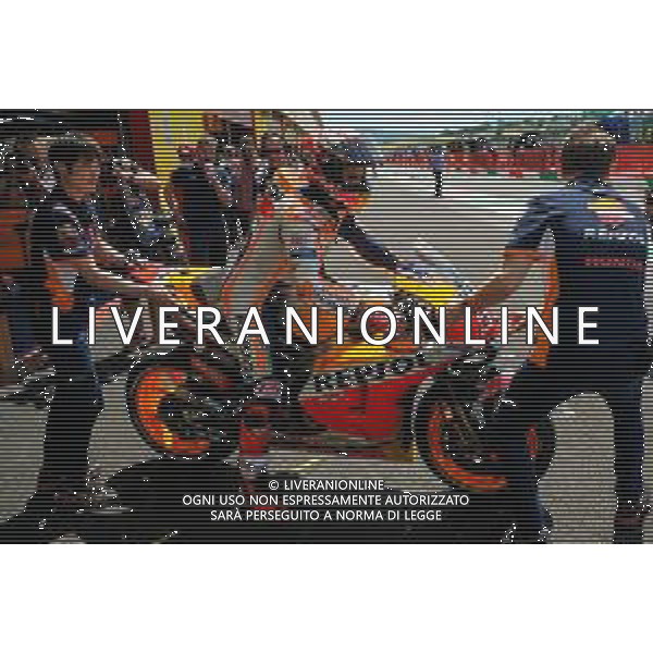 93 Marc Marquez ai box durante le FP2 - GP del Mugello Prove libere del Gran Premio d\'Italia 31.05.2019 ©Alessio Marini / AGENZIA ALDO LIVERANI SAS